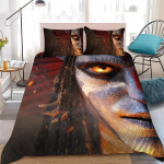 Kuum kile A-Avatar Tuli ja Tuhk Tekikott Komplekt Kodustiil Voodipesu Pehme Pesu Puuvillane Voodi 3-osaline Komplekt &Uuml;li&otilde;pilaste &Uuml;hiselamu Kingitus AU Single(140x210cm)