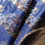 100 * 75 cm Jaapani stiilis žakaarsatiin brokaatkangas Hiina Hanfu kangas Cheongsam kimono isetegemise disainer lapimaterjal 1M