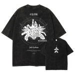 Anime J-Jujutsu K-Kaisen T-s&auml;rgid Manga Pesitud &Uuml;le suurusega Vintage Pesitud K&otilde;rge kvaliteet Kuuma kauba Unisex Huppar Spordi Pehme S