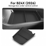 Toyota BZ4X 2026 RHD Keskkonsooli Alumine Panipaik Libisemisvastane TPE Korraldaja Alus Parempoolse Rooliga Auto Salongi Lisatarvikud Lower Storage Box