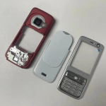 T&auml;ielik esikaane klaviatuur Nokia E66 N73 jaoks Aku tagakaas Kvaliteetne korpus Klaviatuur N73