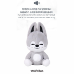 Eeltellimus Stray Kids RUN IT SEOUL SKZOO Palus Tantsiv versioon. Wolf Chan gray