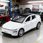 UUS 1:32 MODEL Y MODELY Sulamist Autode Mudel Heli ja Valgusega T&otilde;mmatav Laste M&auml;nguasi Kollektsioneeritav S&uuml;nnip&auml;evakingitus gray