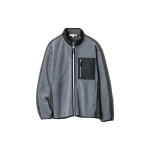 Uniqlo X JW Anderson X Federer Koost&ouml;&ouml; Fliisist T&otilde;mblukuga Jakk Meeste jakid Tumehall 465866-08 M gray