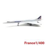 1: 200 Ja 1:400 Concorde Air France Ja Concorde British Airways &Uuml;lihelikiirusega Lennuk Sulamist Valatud Mudel Staatiline Eksponaat white