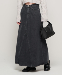 Road Road Maxi Denim Pikk Seelik (Must) L black