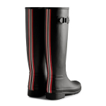 Hunter [Naised] Peen V&auml;rv Tagak&uuml;ljel Tr&uuml;kitud K&otilde;rged Kummikud - Must Wft2354Rmablk Black/220 black