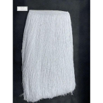 2 meetrit/partii 100 cm pikk pits&auml;&auml;s tutiga &auml;&auml;r DIY Ladina-Ameerika kleidi jaoks Lavar&otilde;ivad Kardina aksessuaarid Pael 100CM Wide puhas valge v&auml;rv