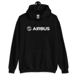 Kapuutsiga pusa-Vabaaja pusa Lennundusest inspireeritud Airbus Unisex XL black