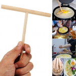 Kreppimasin Pannkoogitaigna Puidust Spreader Stick Koduk&ouml;&ouml;gi t&ouml;&ouml;riistakomplekt DIY