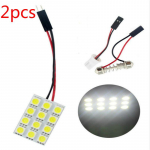 2tk T10 12 led 5050 smd auto tagakasti lambipirn polaarsuse lugemise kuppellambid