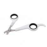 Roostevabast terasest koera k&uuml;&uuml;nel&otilde;ikurid loomade k&uuml;&uuml;nek&auml;&auml;rid k&auml;ep&auml;rane ja ohutu trimmer lemmikloomadele