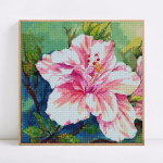 Teemantmaal &uuml;mmarguste kividega Lilled Teemanttikandid Lilleharrastus ja k&auml;sit&ouml;&ouml;pildid 30x30