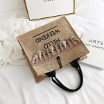 Yogodlns naiste linane k&auml;ekott suure mahutavusega Tutt Ladies Travel Beach Shopping vabaaja &otilde;lakott 34.5*14.5*29cm must