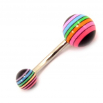 Les Tr&eacute;sors De Lily [K9256] &ndash; keha augustamine  v&auml;rvimine  tutti frutti mitmev&auml;rviline