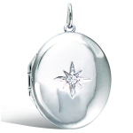 Les Tr&eacute;sors De Lily [Q4025] - Pendentif Argent 'Secrets' rhodi&eacute; (cassolette) - 25x20 mm valge