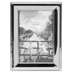 Les Tr&eacute;sors De Lily [R0386] - Cadre Photo 'Design' argent&eacute;  - photo 10x15 cm h&otilde;be