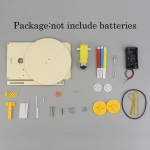 Loomingulised isetegemise komplektid, lapsed, k&auml;sitsi valmistatud grafiti m&auml;nguasi, lihtne teaduslik Gizmo f&uuml;&uuml;sika elektriline plotter