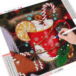 J&otilde;ulude 5d teemantmaaling multifilmi kohvitass t&auml;is &uuml;mmargune teemantmosaiik teemanttikandid 30x30CM