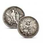 Koopia m&auml;lestusm&uuml;nt 1836-1936 Alamo lahingum&uuml;nt Ameerika &Uuml;hendriikide Texase h&otilde;bekollektsiooni m&uuml;ndid 1pcs
