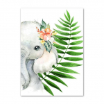 5D DIY Teemantmaaling Loom V&auml;ike elevant Tikand Ristpistes 3D Kodukaunistus 20X30CM