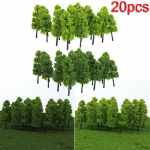 20 TK Scenery Model Trees Kit Raudtee paigutus Skaala Maastiku Miniatuurne Decor