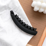 1 tk Lady Banana juukseklamber hobusesaba hoidja krabid k&uuml;&uuml;nised juuste kujundamise tarvikud must