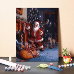 L&otilde;uend DIY maalid numbrite j&auml;rgi Kunst digitaalne &otilde;limaal Numbrid &otilde;limaal Kodukaunistus 40x50cm no frame