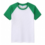ZIRUNKING Lapsed V&auml;rvilised T-s&auml;rgid Lapsed Poisid T&uuml;drukud Suvine vabaaja T-s&auml;rk L&uuml;hikeste varrukatega Solid Basic T-s&auml;rgid KIDCOLOR 140