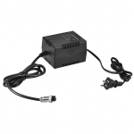 Suure v&otilde;imsusega segamiskonsooli mikseri toiteallika vahelduvvooluadapter 17 V 1500 mA 50 W 3-kontaktiline pistik 110 V sisend US Plug must