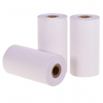 Poooli valge t&uuml;hi termopaber, kauakestev 10 aastat paberirull BPAFree 57*30mm(2,17*1,18 tolli) 3 10-year paper valge