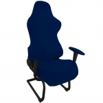 Ergonoomilised kontoriarvutim&auml;ngutoolide katted Venivad pol&uuml;esterkatted tumesinine v&auml;rv