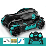 Gesture Induction Tank RC Car 4WD Launch Water Bomb Drift Tank 2,4G Kaugjuhtimispult Buggy Music Soomustatud auto Elektriline Laste Poisi S&uuml;nnip&auml;evakingitus