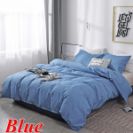 Tekikott, 2/3 osa, &uuml;hev&auml;rviline pehme harjatud kangas, kaheinimesevoodi, kaheinimesevoodi, kaheinimesevoodi, 10-v&auml;rviline voodipesukomplekt, 10 v&auml;rvi 168 x 229cm sinine