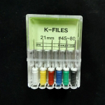 Hambaravi t&ouml;&ouml;riistad Juurekanal Endo H Viil 21mm K Viil 21mm Roostevabast terasest Endodontilised instrumendid Hambaarst Hambaravi Odontoloogia K File 21mm 45-80