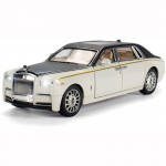 1:32 sulamist kollektsioneeritav must Rolls Royce Phantom m&auml;nguasi, tagasit&otilde;mmatavad s&otilde;idukid survevalu mudelauto 17*6*4.5CM valge