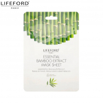 Lifeford Paris Essential Bamboo Extract Mask Sheet 14 g. x 1 / 3 pcs - Thai 14 g.