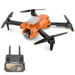 RC droon kaameraga 4K kahe kaameraga RC Quadcopter ESC funktsiooniga optilise voolu takistuste v&auml;ltimine 4k camera-1 battery must