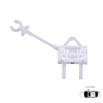 BWR106 Elektrilise akna t&otilde;stuki regulaatori parandusklambrid Sulg Esimene parempoolne uks Fiat Doblo MK1 MPV Kaubik 119 223 2001-2010 51718403