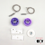 EWR5261 aknat&otilde;stuki remondikomplekt tagumine 3W0839398, 3W0839397 Bentley Continental GT 2003-2010 jaoks