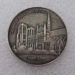 Notre Dame DE Paris Hobo Nickels Prantsusmaa m&auml;lestusm&uuml;ndid