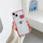 Cartoon Rabbit Bear rahakoti&uuml;mbris iPhone 14 13 Pro Max 11 12 Xr Xs X 8 7 Plus Se2 pehme telefoni&uuml;mbrise kaas koos fotokaardi taskuga For iPhone SE 2020