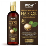 Wow Skin Science Macadamia Nut Hair Oil, 200ml