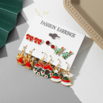 2022. aasta uus 12-osaline koolit&uuml;druku k&otilde;rvar&otilde;ngaste komplekt Elegantne moodne j&otilde;uluk&otilde;rvar&otilde;ngaste komplekt, t&uuml;drukute j&otilde;ulukommide komplekt, j&otilde;uluvana k&otilde;rvar&otilde;ngaste komplekt 6344