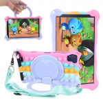 Teclast P80t P80X &uuml;mbrise 8,0-tollise Huawei M6 8,4 tahvelarvuti &uuml;mbrise 360 ​​jaoks m&otilde;eldud p&ouml;&ouml;rleva aluse kate jaoks Teclast P80H P80X P80 Pro Phablet 8-tollise silikoonkorpusega P80H