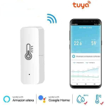Wifi nutikas temperatuuri niiskusandur siseruumides v&auml;lish&uuml;gromeeter termomeeter detektor Alexa Google Home SmartLife WIFI Version