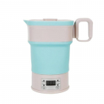 Kokkupandav veepudel v&auml;ike silikoonist elektriline veepudel Kaasaskantav termoveepudel, globaalne pinge, mis sobib reisimiseks Place Order Country Plug roosa