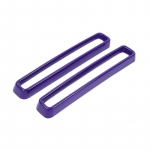 Ca ABS esiv&otilde;re v&otilde;rgust dekoratiivse paneeli ornamentiga kattekleebis, mis sobib Dodge Challenger 2015 Up v&auml;listarvikutele lilla