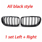 Auto ABS esikaitseraua radiaatori neeruv&otilde;red BMW 3-seeria E90 sedaan E91 Touring 4-ukselise LCi 2009 2010-2012 auto jaoks All Black