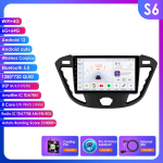 Hizpo 2din Android Autoradio jaoks Transit Tourneo Custom 2013-2021 autoraadio multimeedia videopleier GPS Navi peaseade Carplay DAB Auto 4G RDS FM SWC S7 8Core 6G 128G AI